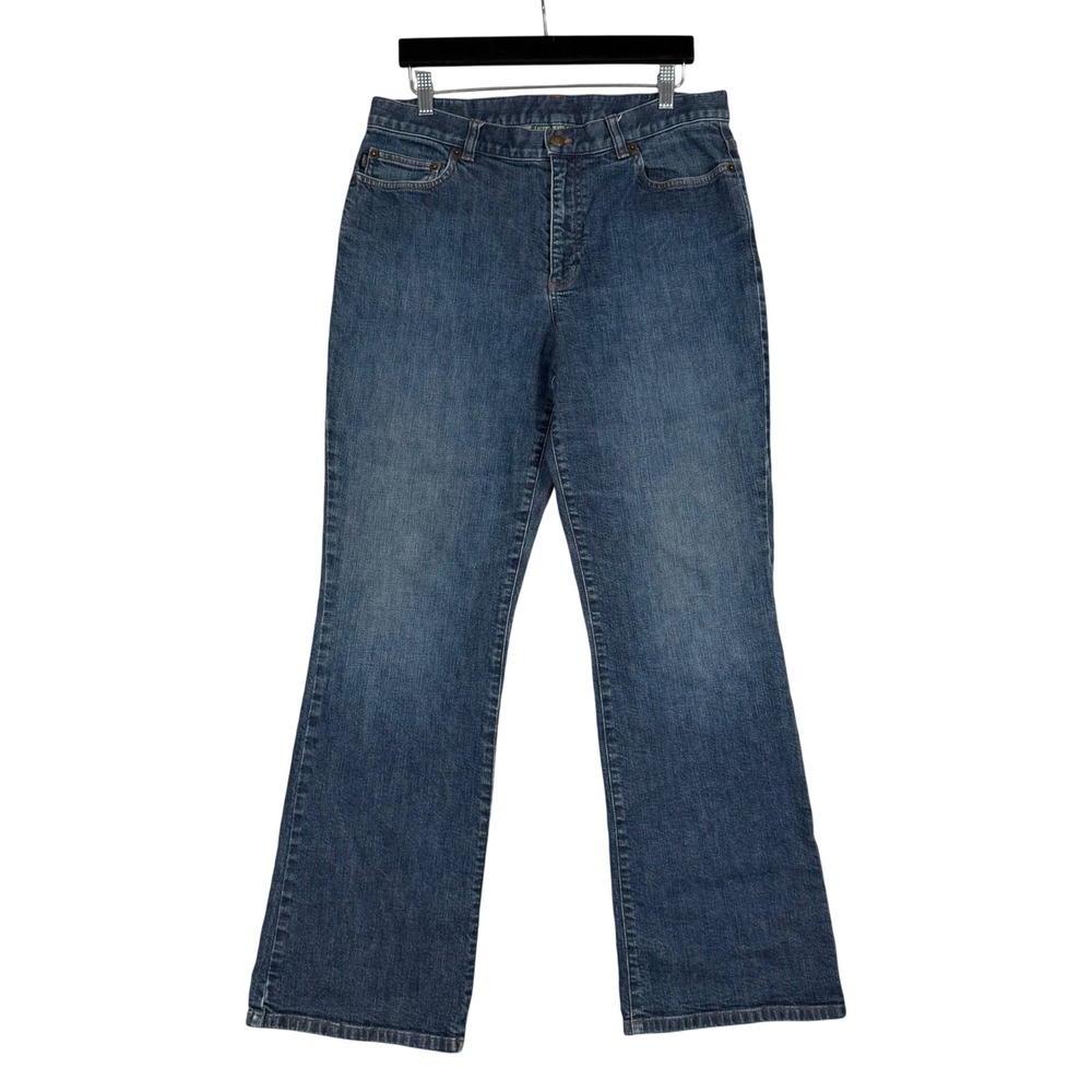 Lauren Jeans Co Ralph Lauren‎ 90s/Y2K Bootcut Jeans Women Size 12 Blue Med Wash